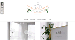 Desktop Screenshot of ginapaoladesign.com